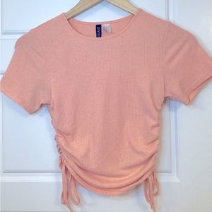 H&M Coral Crop Top